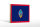 Holzschild Flagge Guams 18x12 cm Flag of Guam Dekoration