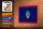 Holzschild Flagge Guams 18x12 cm Flag of Guam Dekoration