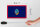 Holzschild Flagge Guams 18x12 cm Flag of Guam Dekoration