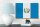 Holzschild Flagge Guatemalas 18x12 cm Flag of Guatemala Dekoration