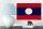 Holzschild Flagge Laos 18x12 cm Flag of Laos Dekoration