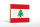 Holzschild Flagge Libanon 18x12 cm Flag of Lebanon Dekoration