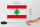 Holzschild Flagge Libanon 18x12 cm Flag of Lebanon Dekoration