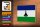 Holzschild Flagge Lesothos 18x12 cm Flag of Lesotho Dekoration