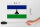 Holzschild Flagge Lesothos 18x12 cm Flag of Lesotho Dekoration