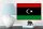 Holzschild Flagge Libyens 18x12 cm Flag of Libya Dekoration