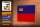 Holzschild Flagge Liechtenstein 18x12cm Flag Liechtenstein Dekoration