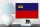 Holzschild Flagge Liechtenstein 18x12cm Flag Liechtenstein Dekoration