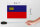Holzschild Flagge Liechtenstein 18x12cm Flag Liechtenstein Dekoration