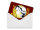Blechpostkarte Bier 10x14 cm Beer it´s whats for Breakfast Deko Schild