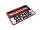 Blechpostkarte Hinweis 14x10 cm Warnung Genie am Werk Metall Deko Schild