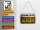 Blechpostkarte Bier 14x10 cm welcome to the beer cave Metall Deko Schild