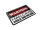 Blechpostkarte Hinweis 14x10 cm Warning Man Cave enter at your Deko Schild
