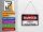 Blechpostkarte Hinweis 14x10 cm Danger high voltage Metall Deko Schild