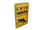 Blechpostkarte Alkohol 10x14 cm gone drinking lustig