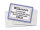 Blechpostkarte Spruch 14x10 cm Willkommen es ist jeder Gast Deko Schild