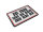 Blechpostkarte Spruch 14x10cm sei froh ich nicht dein Kind bin Deko Schild