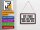 Blechpostkarte Spruch 14x10cm sei froh ich nicht dein Kind bin Deko Schild