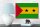 Holzschild Flagge São Tomé und Príncipe 18x12 cm São Tomé Dekoration