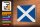 Holzschild Flagge Schottlands 18x12 cm Flag of Scotland Dekoration