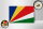 Holzschild Flagge Seychellen 18x12 cm Flag of Seychelles Dekoration