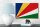 Holzschild Flagge Seychellen 18x12 cm Flag of Seychelles Dekoration