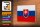 Holzschild Flagge Slowakei 18x12 cm Flag of Slovakia Dekoration