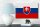 Holzschild Flagge Slowakei 18x12 cm Flag of Slovakia Dekoration