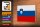 Holzschild Flagge Sloweniens 18x12 cm Flag of Slovenia Dekoration