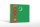Holzschild Flagge Turkmenistans 18x12 cm Flag Turkmenistan Dekoration