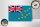 Holzschild Flagge Tuvalus 18x12 cm Flag of Tuvalu Dekoration