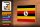 Holzschild Flagge Ugandas 18x12 cmFlag of Uganda  Dekoration