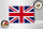 Holzschild Flagge Union Jack 18x12 cm Flag United Kingdom Dekoration