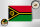 Holzschild Flagge Vanuatus 18x12 cm Flag of Vanuatu Dekoration