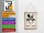 Blechpostkarte Spruch 10x14 cm Chefkoch parking only Metall Deko Schild