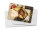Blechpostkarte Spruch 10x14 cm Nostalgie Huhn Vintage Antik Deko Schild