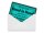 Blechpostkarte Spruch 14x10 cm bei uns Hand in Hand gearbeitet Deko Schild