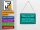 Blechpostkarte Spruch 14x10 cm bei uns Hand in Hand gearbeitet Deko Schild