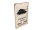 Blechpostkarte Spruch 10x14 cm Panzer parking only Metall Deko Schild