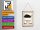 Blechpostkarte Spruch 10x14 cm Panzer parking only Metall Deko Schild
