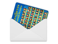 Blechpostkarte Spruch 10x14 cm the presidents of United States Deko Schild