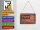 Blechpostkarte London 14x10 cm Olympic Village 2012 Metall Deko Schild