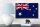 Holzschild Flagge Australien 18x12cm Retro Flag Australia