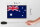 Holzschild Flagge Australien 18x12cm Retro Flag Australia