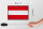 Holzschild Flagge Österreich 18x12cm Retro Flag of Austria