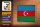Holzschild Flagge Aserbaidschan 18x12cm Retro Azerbaijan
