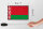 Holzschild Flagge Weißrussland 18x12cm Retro Flag Belarus