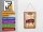 Blechpostkarte Metzger 10x14 cm Pork cuts Organic free Schwein Deko Schild