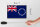 Holzschild Flagge Cookinseln 18x12cm Retro Cook Islands