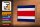Holzschild Flagge Costa Ricas 18x12cm Retro Costa Rica